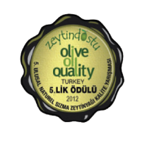 Özem Flavors, Awards, olive friends, 5th national extra virgin olive oil quality contest, 5th prize, 2012